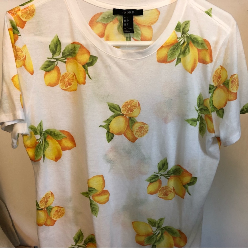 Cute Lemon Crop top